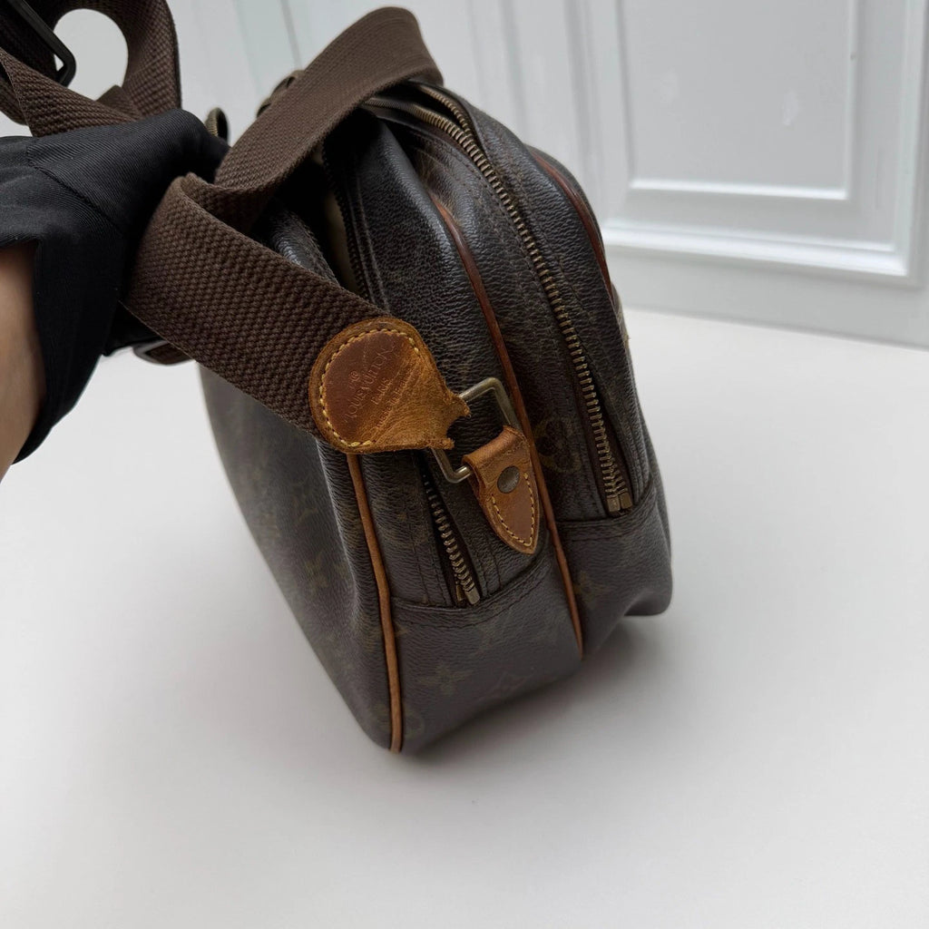 Louis Vuitton Monogram Canvas 2Ways Shoulder Crossbody Bag Brown Women