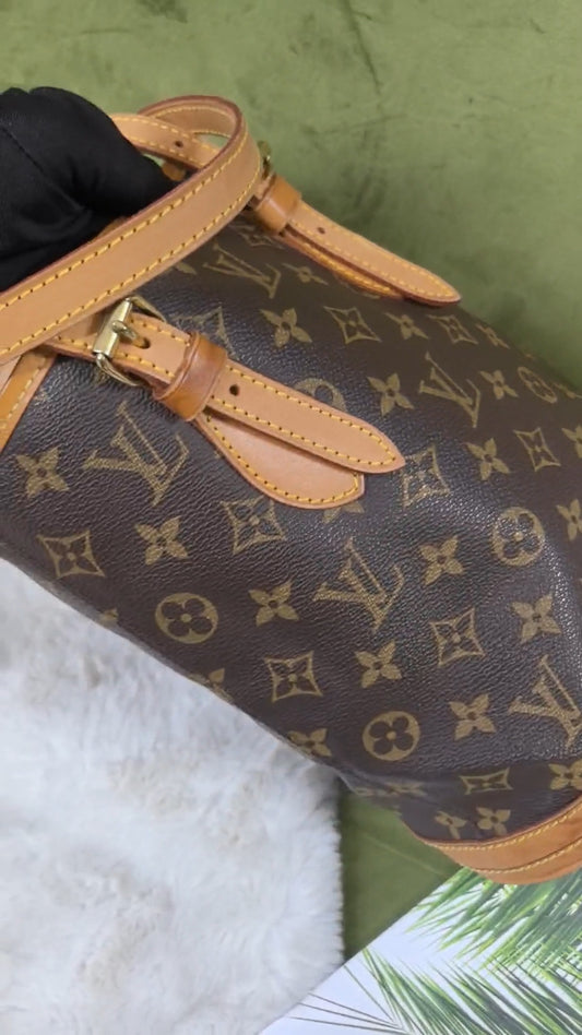 Louis Vuitton Petite Bucket PM Monogram Shoulder bag Women Vintage