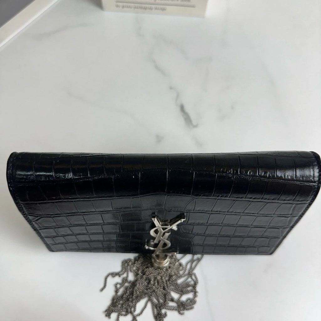 YSL Kate Black WOC Crossbody Bag For Women