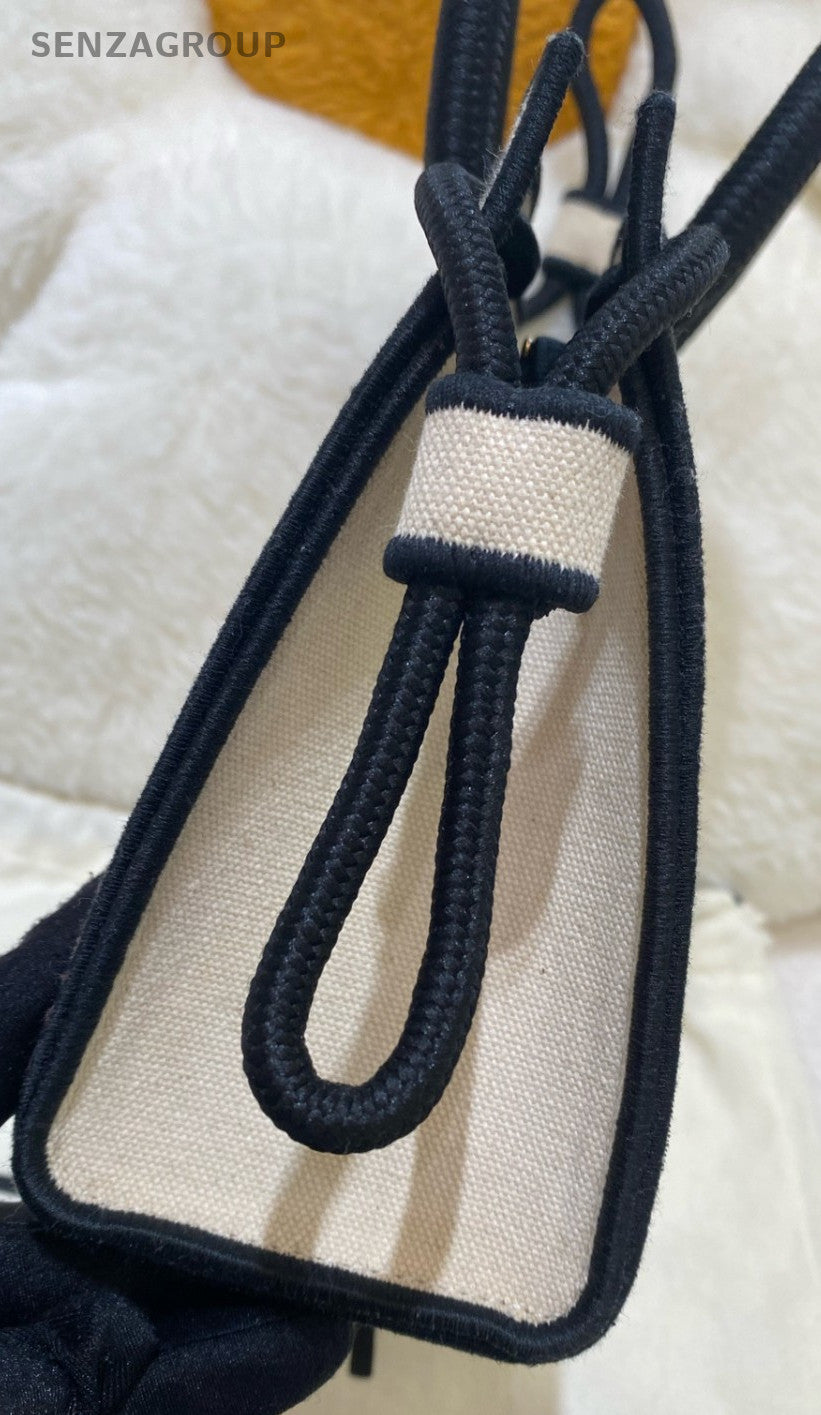 FENDI ROMA Top Handle 2WAY Shoulder Handbag Canvas