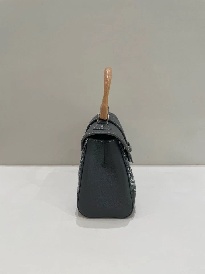 Goyard Saigon Mini Gray Top Handle Bag For Women