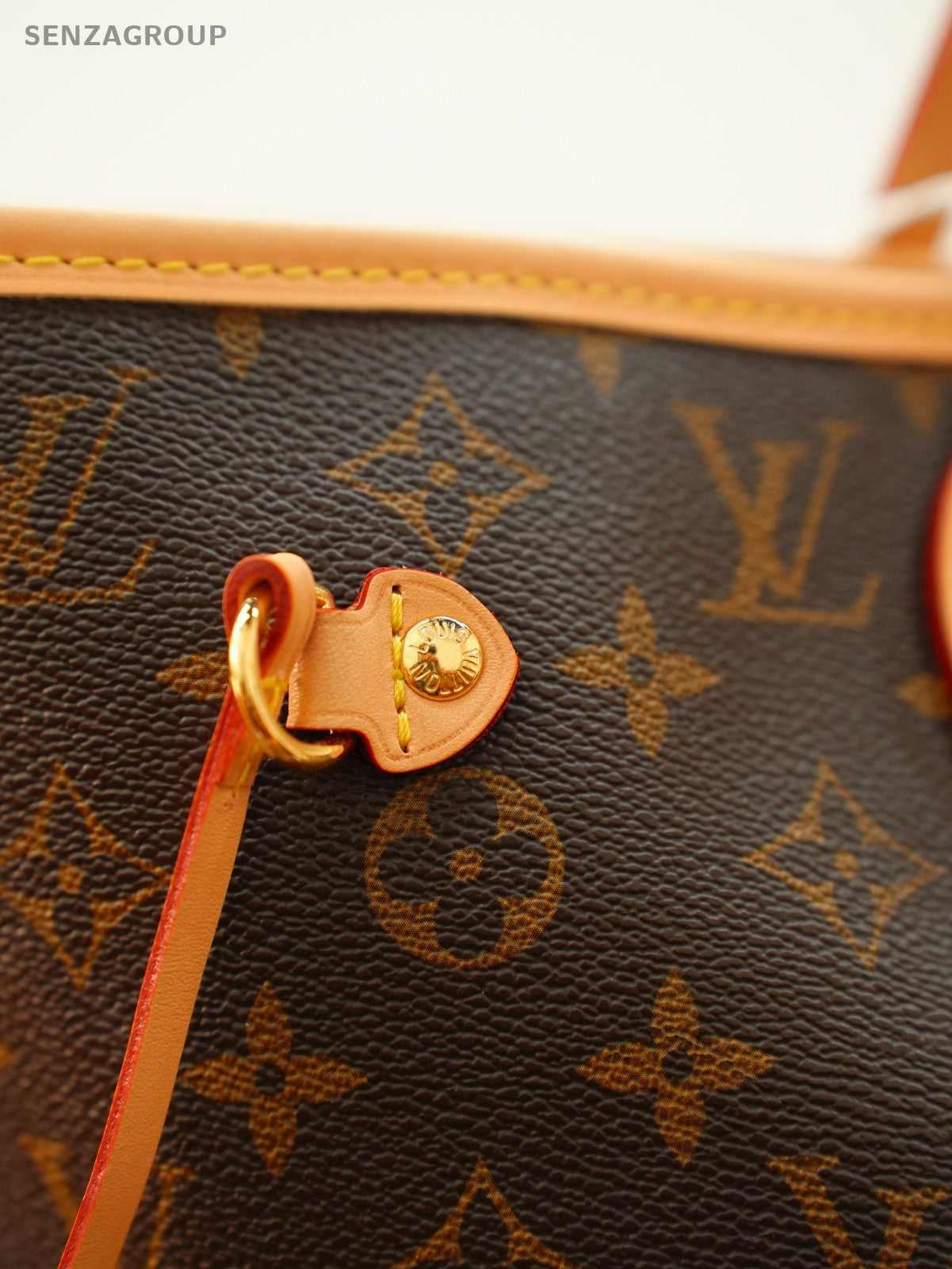 Louis Vuitton Neverfull MM Tote Monogram Shoulder bag Brown Women