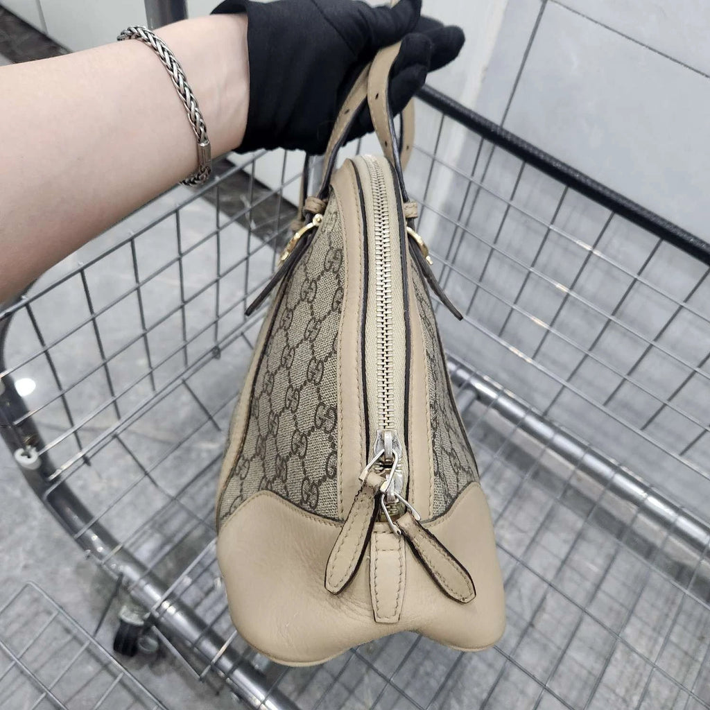 Gucci GG Canvas Shell Handbag For Women