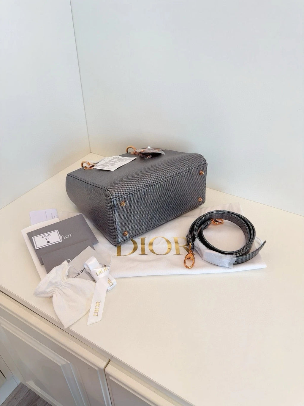 Dior Lady Dior Top Handle Excellent