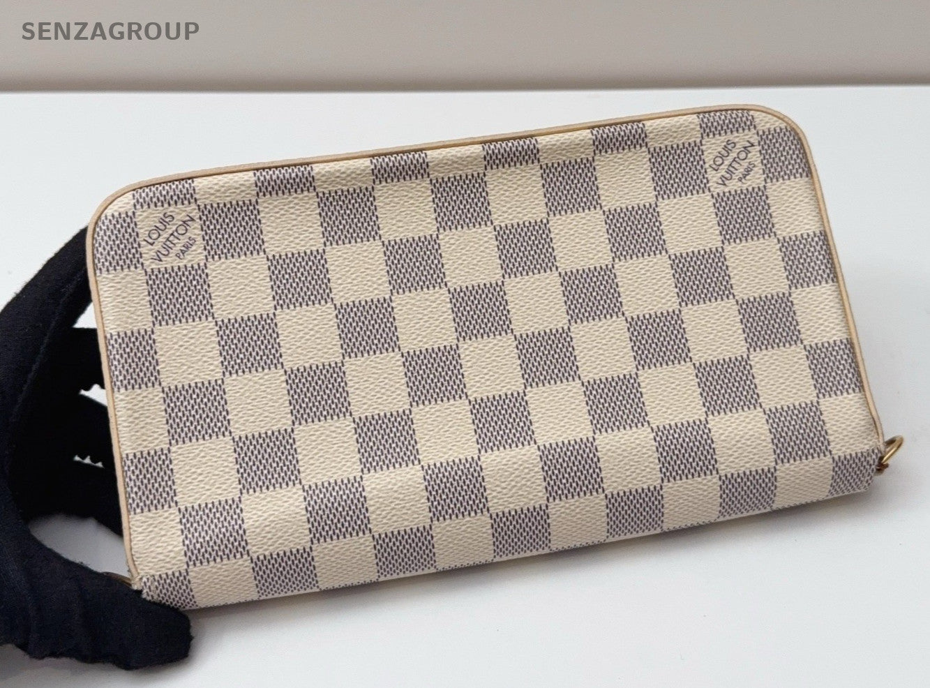 Louis Vuitton Félicie Pochette Damier Ebene Chain Shoulder bag Crossbody Women