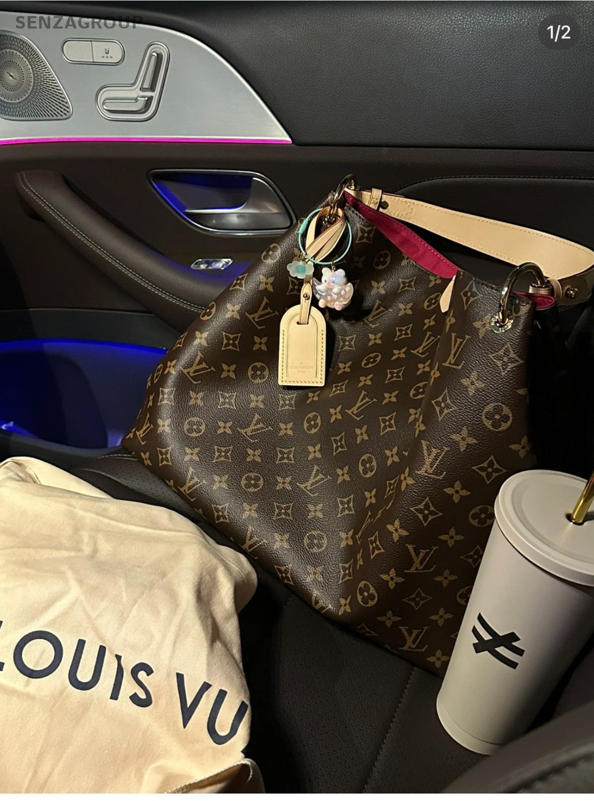 Louis Vuitton Graceful PM Monogram Shoulder bag Women Brand NEW