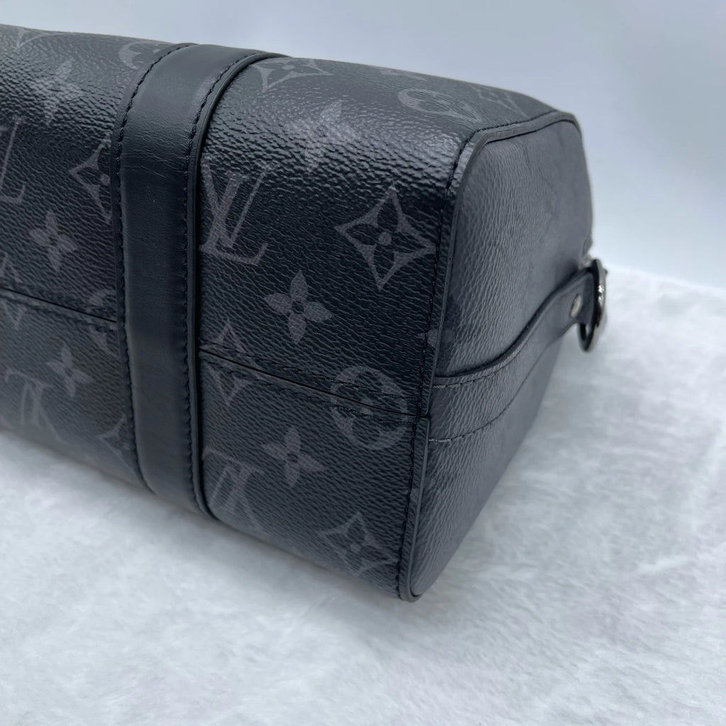 Louis Vuitton City Keepall Monogram Canvas Leather Shoulder Bag For Women