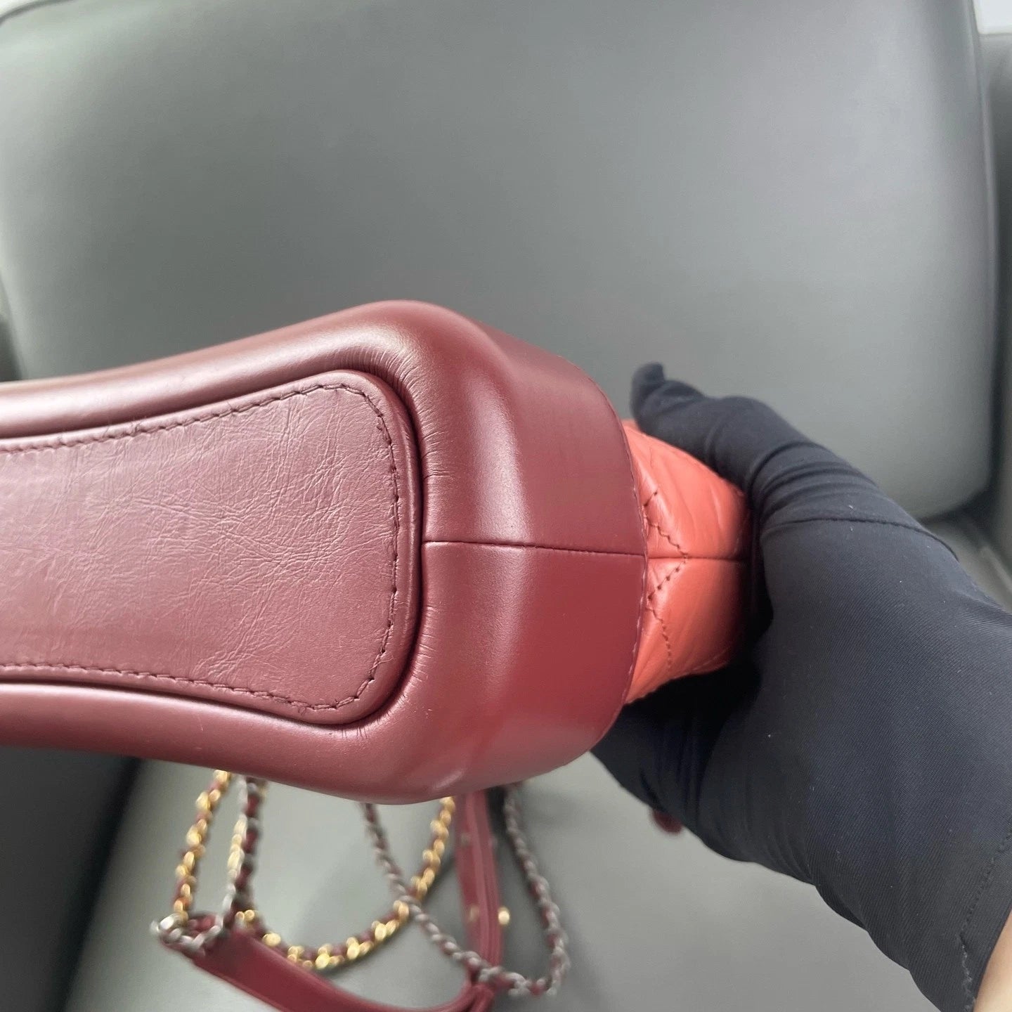 CHANEL Small Gabrielle Pink Shoulder Crossbody Bag For Women