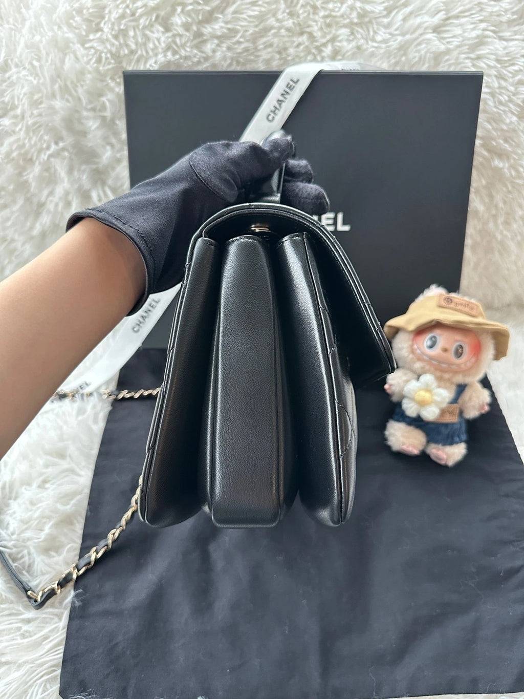 CHANEL Trendy CC Small Leather Chain Bag For Women