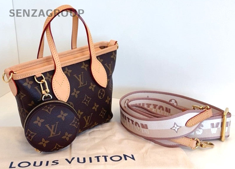 Louis Vuitton Neverfull bb Monogram Handbag 2WAY Shoulder bag Crossbody Women