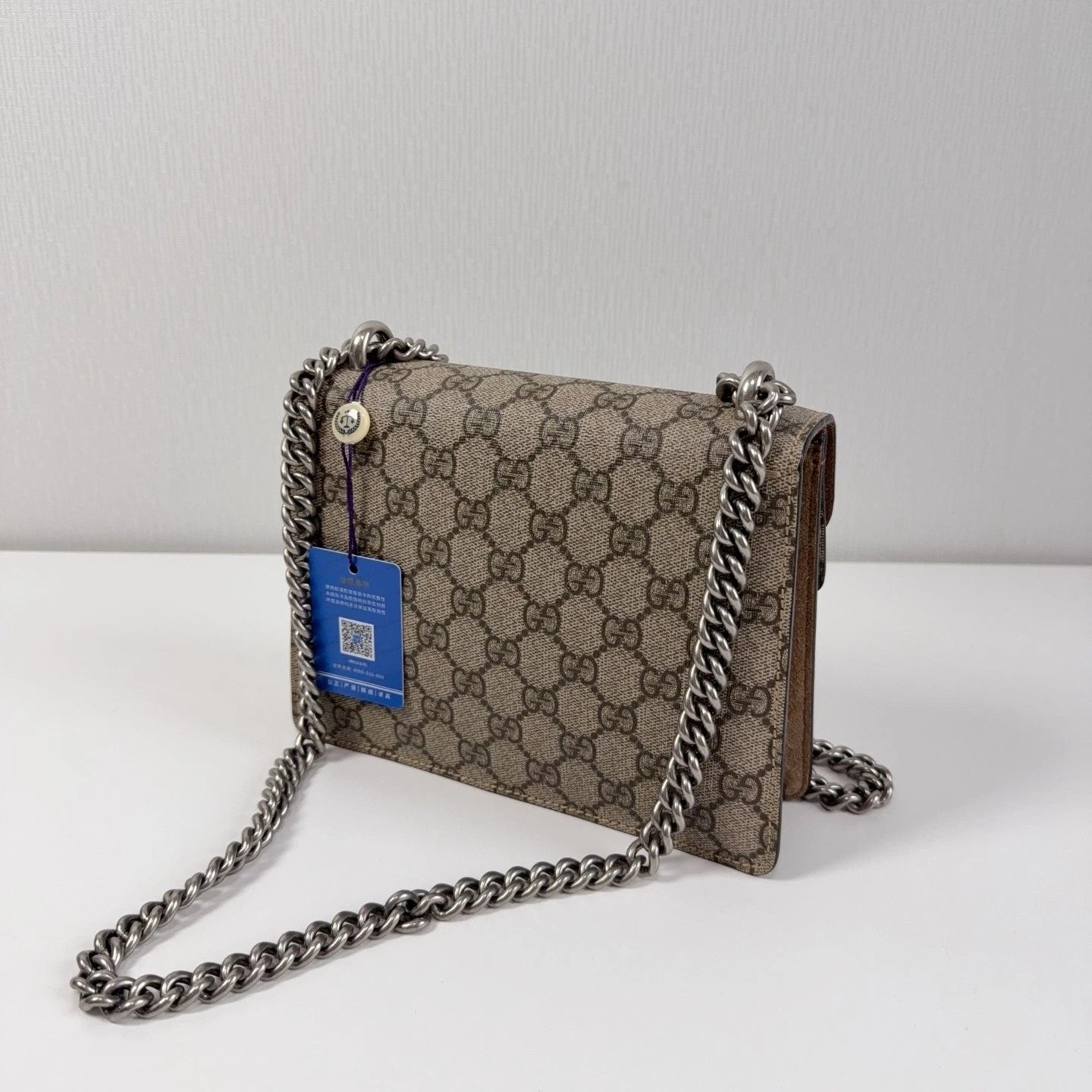 Gucci Dionysus Canvas Shoulder Bag Chain Bag Excellent