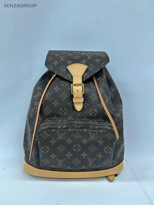 SJ0001 Louis Vuitton coated canvas Backpacks