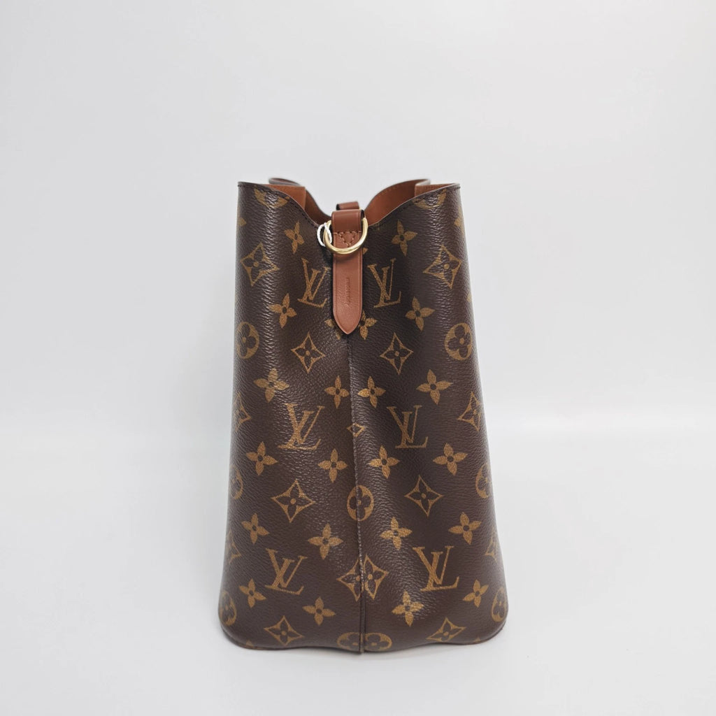 Louis Vuitton NeoNoe Monogram Brown Canvas Medium Bucket Bag For Women
