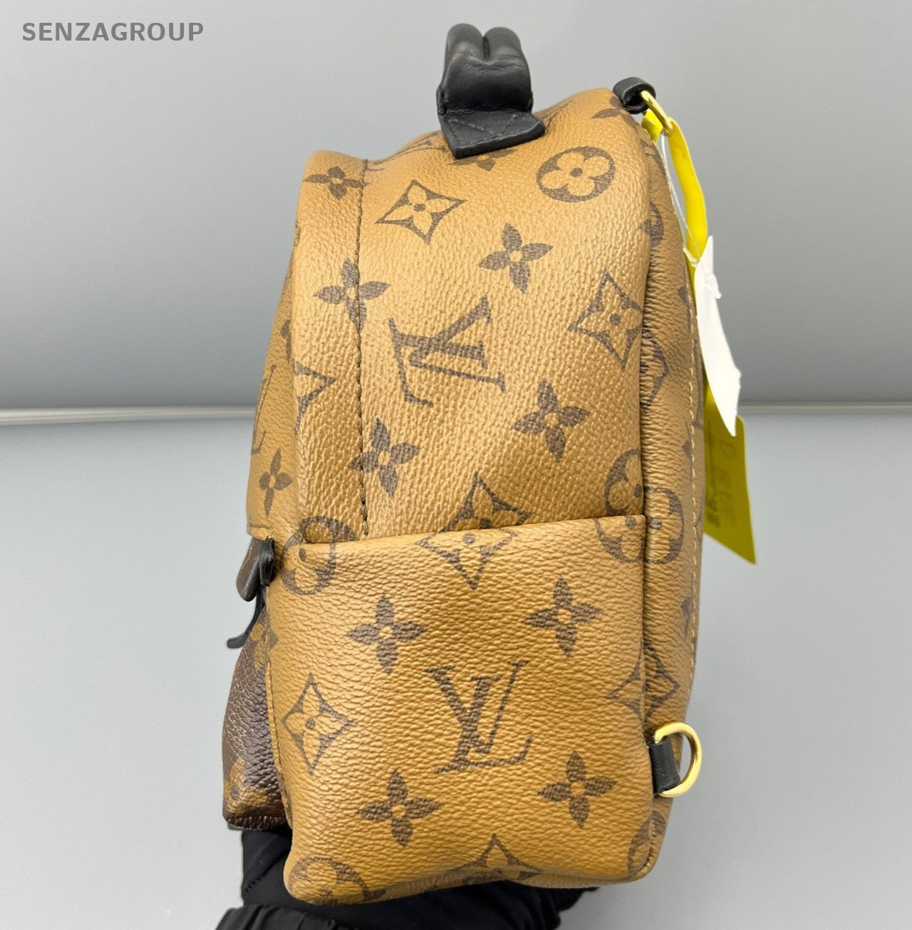 Louis Vuitton Monogram Mini Backpack Brown Gold Unisex Adults Classic