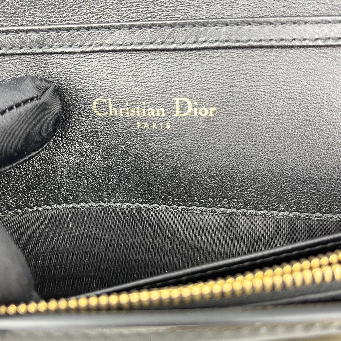 Dior Montaigne30 Patent Leather Large WOC For Women