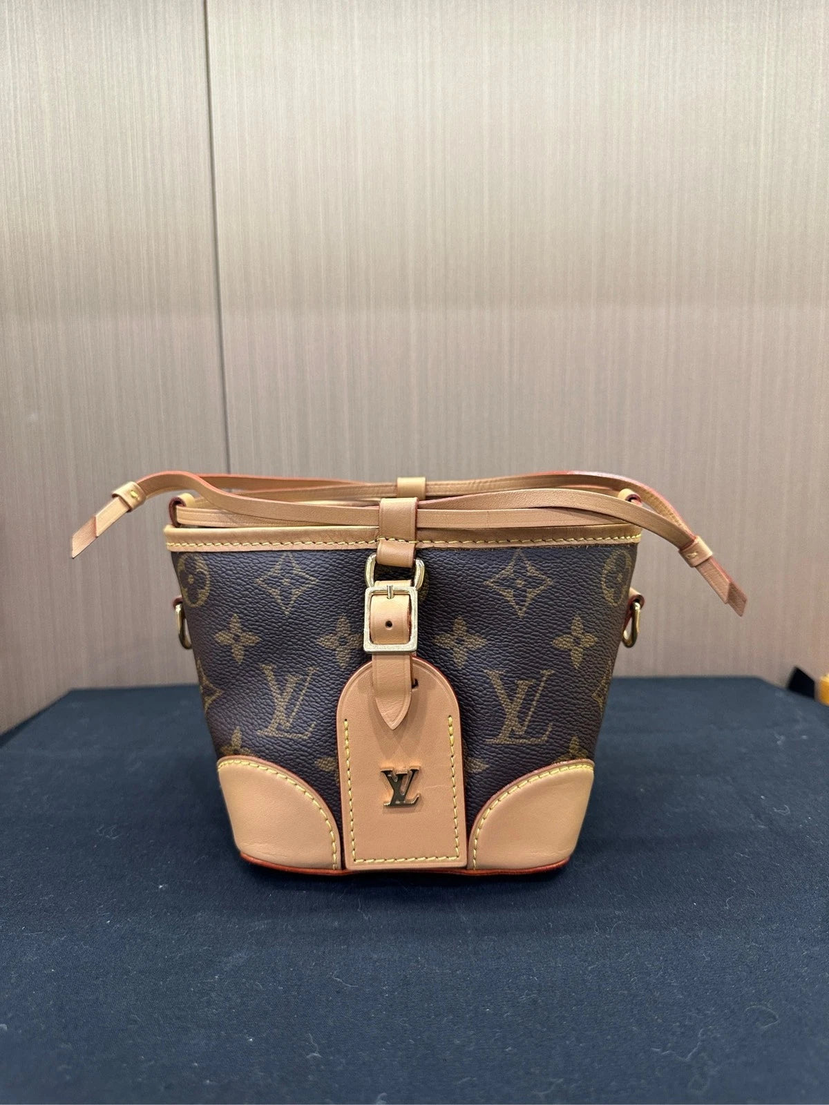 Louis Vuitton Leather Noe Purse Mini Bucket Bag For Women