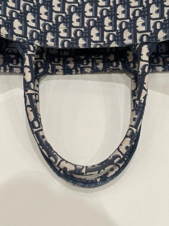 Authentic Dior Monogram Canvas Tote Bag For Women