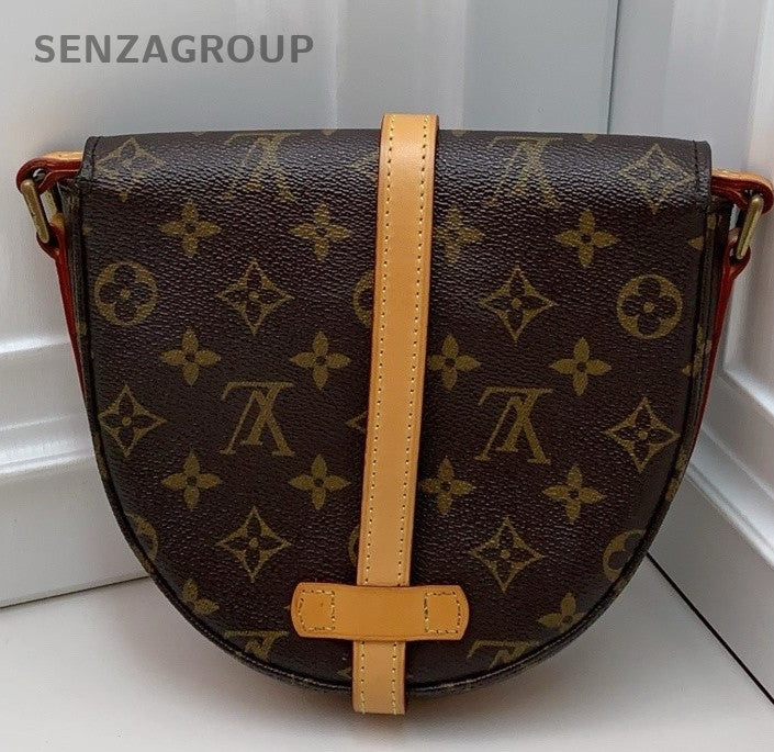 Louis Vuitton Monogram Shoulder Crossbody Bag Brown Women Photography Accessory