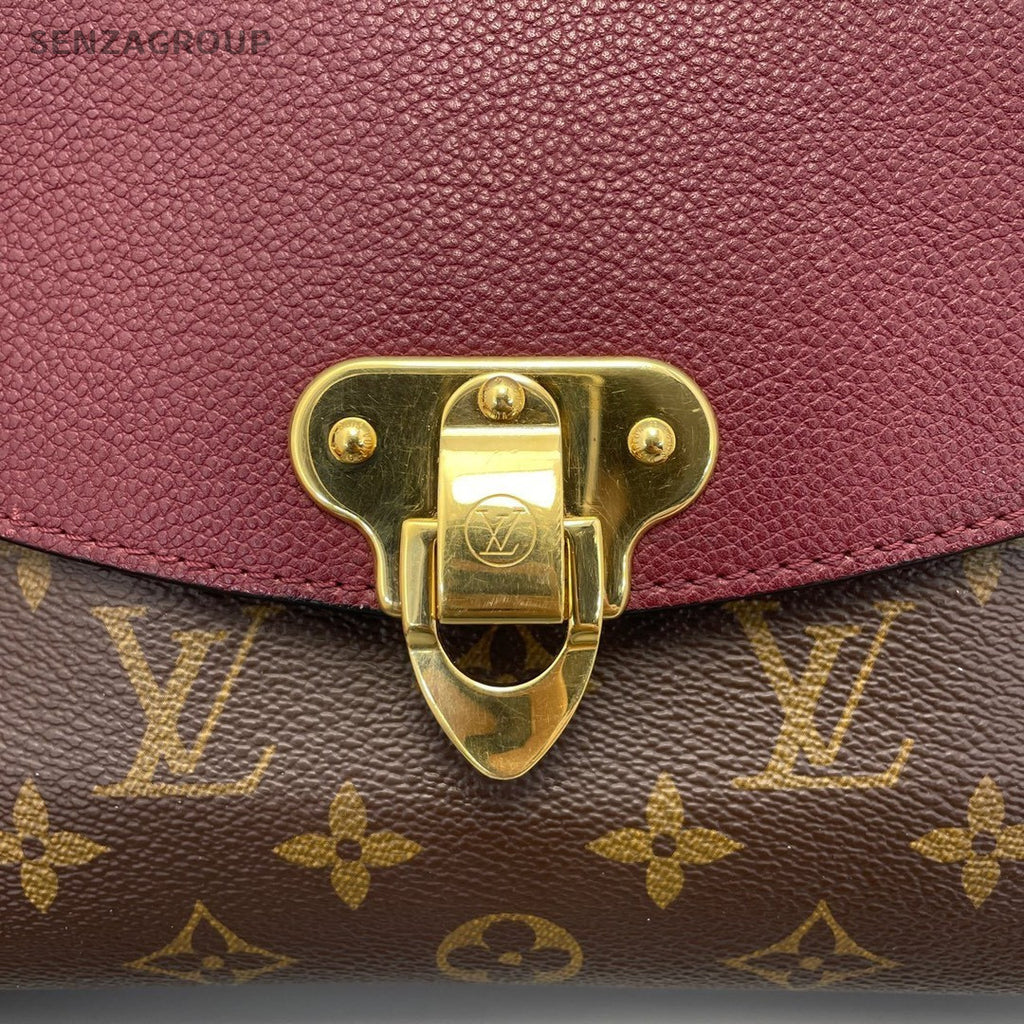 Louis Vuitton Saint Monogram Chain Strap Shoulder bag Purple Red Women