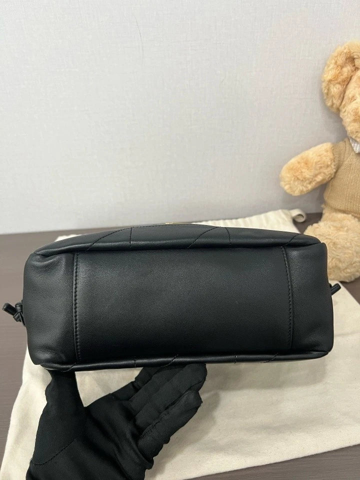 YSL Black Gold Jamie Small Bucket Bag For Women
