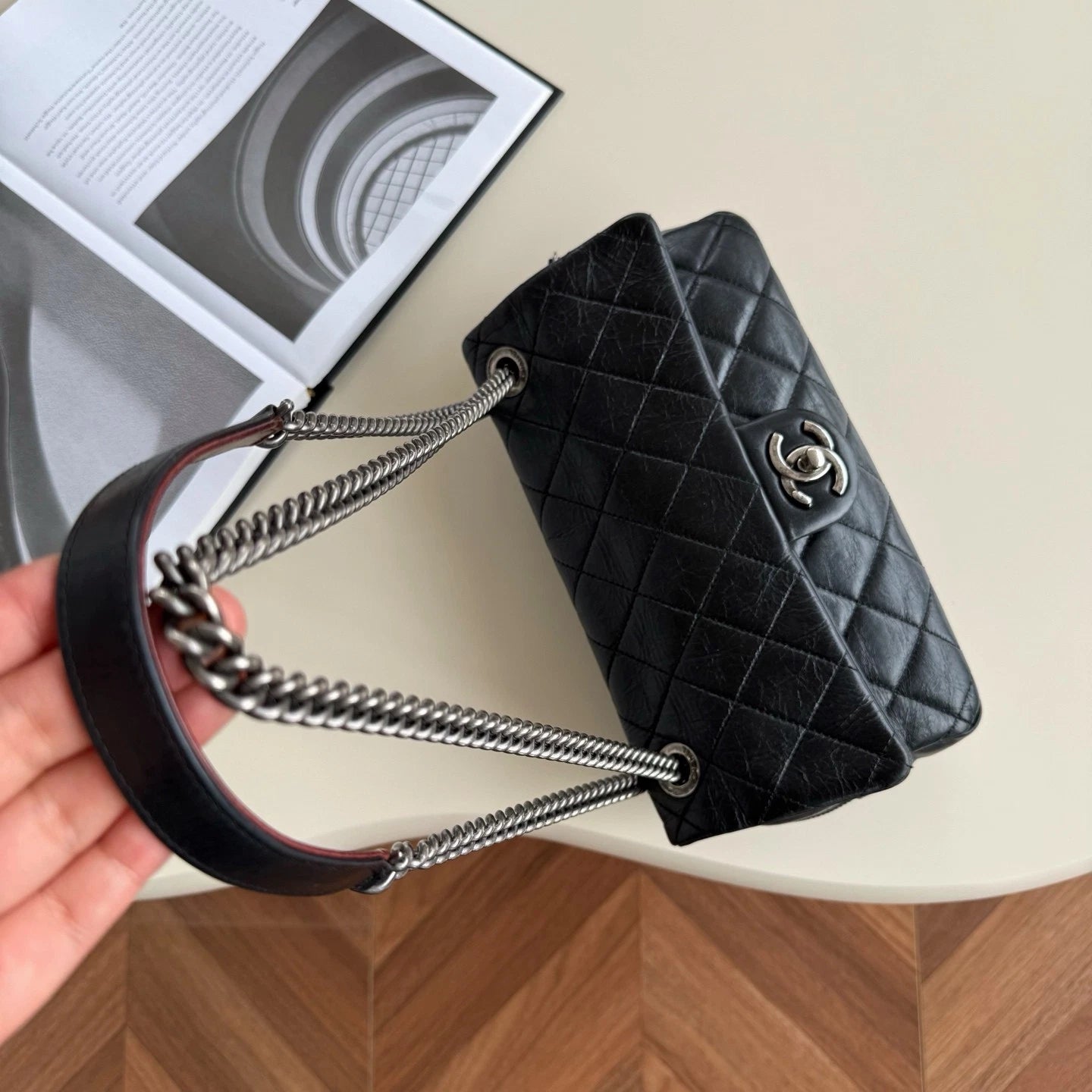 Chanel Mumbai Series Classic Flap Medium Shoulder Crossbody Bag