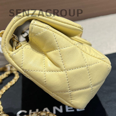 Chanel CF Yellow Gold Ball Mini Chain Shoulder Bag - Fashion Women's