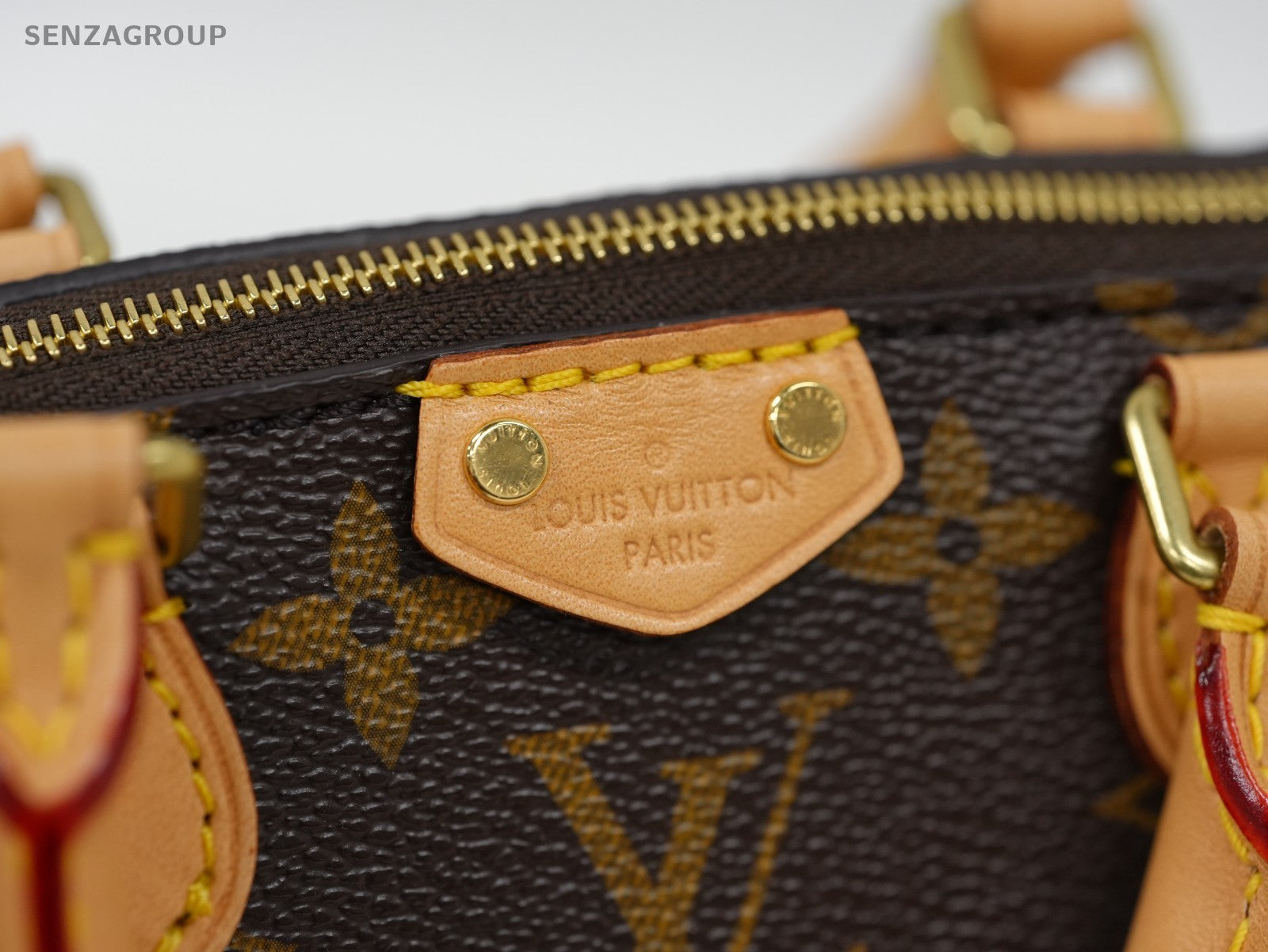 Louis Vuitton Nano Turenne Monogram 2way Shoulder HandBag Canvas Women Brown
