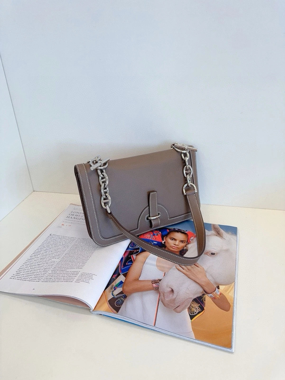 Hermes Sac Chaine D'Ancre Envelope Shoulder Bag For Women