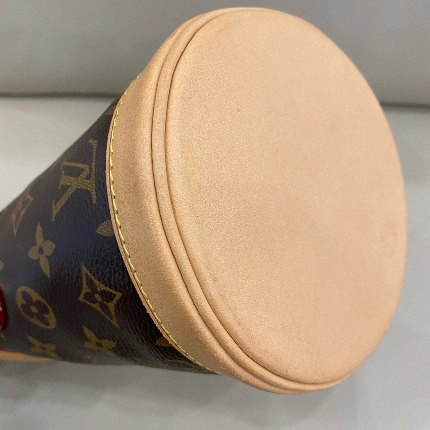 Louis Vuitton Duffle Monogram Canvas Top Handle Shoulder Bag