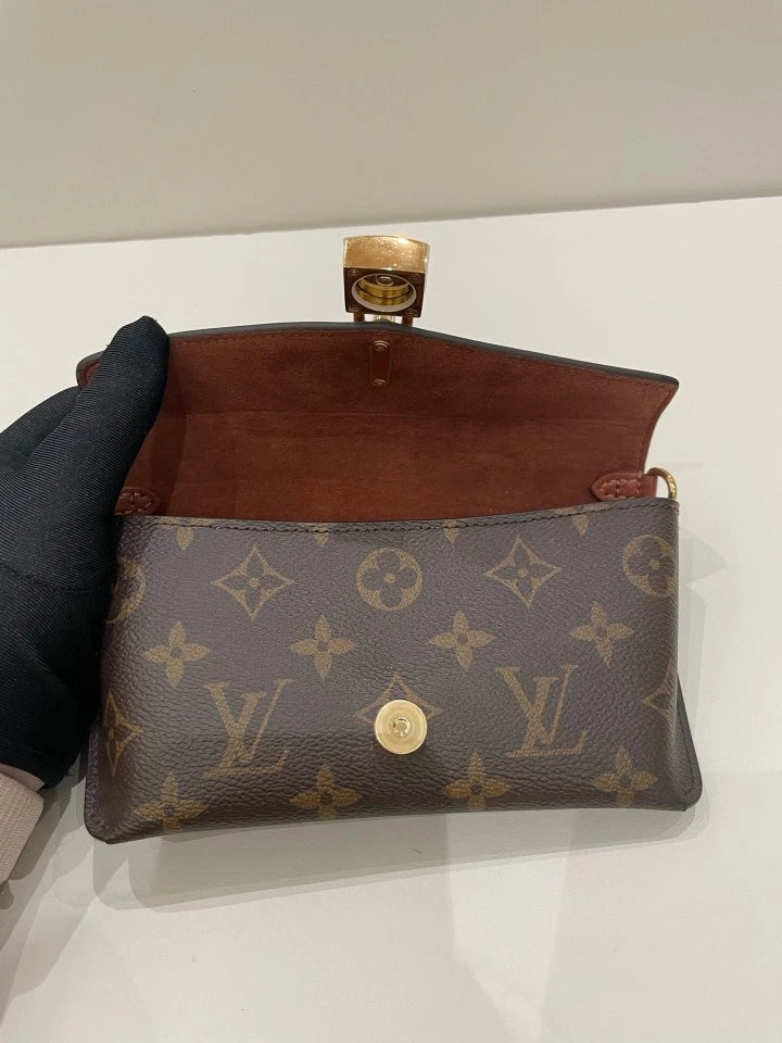 Louis Vuitton Canvas Padlock Shoulder Bag For Women