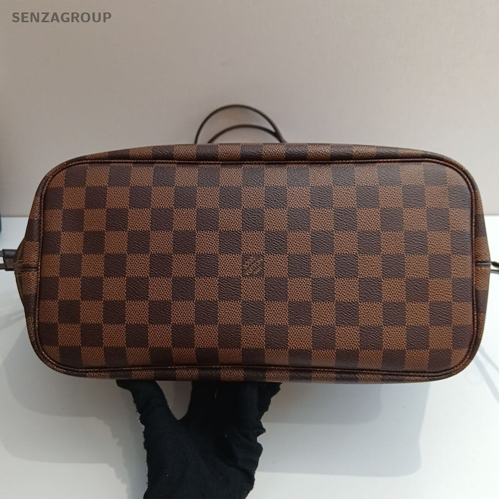 SJ0001 Louis Vuitton canvas Tote Bags neverfull mm size damier red capacity