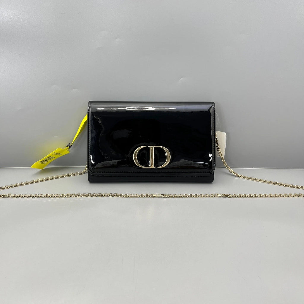 Dior Montaigne30 Patent Leather Large WOC For Women