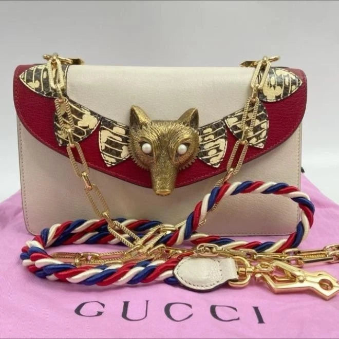 SJ0001 Limited Broche Shoulder Bag Fox style