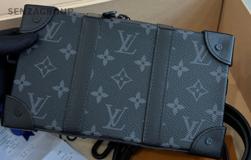 Louis Vuitton Monogram Trunk Black Shoulder bag Cross body Almost Brand NEW