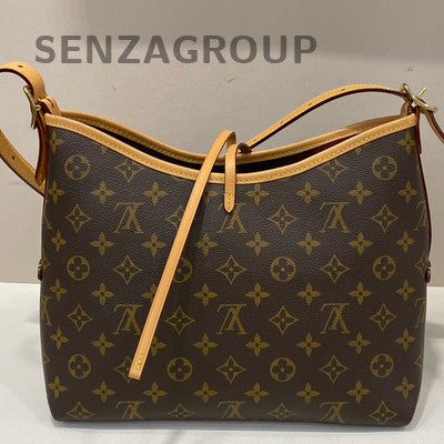 Louis Vuitton Carryall PM Monogram Brown Shoulder Bag Classic Women
