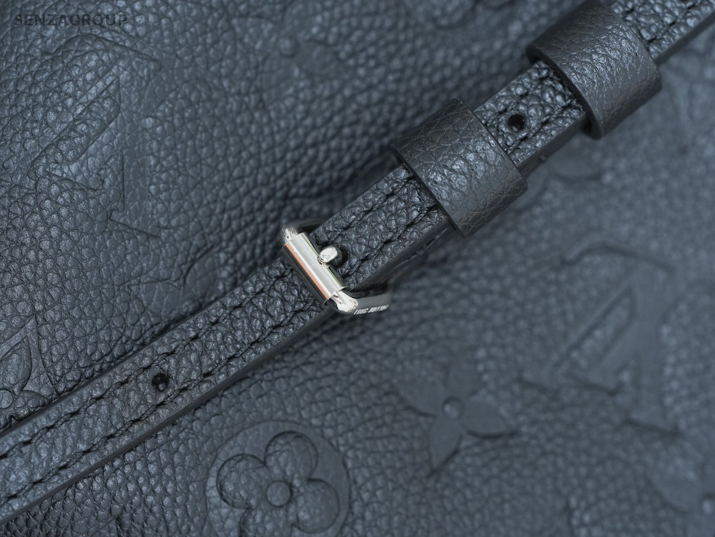 Louis Vuitton Monogram Pallas Clutch Black Empreinte Shoulder bag Crossbody