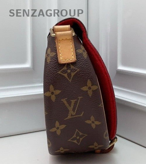 Louis Vuitton vintage Monogram Shoulder Crossbody Bag Women Brown Rare