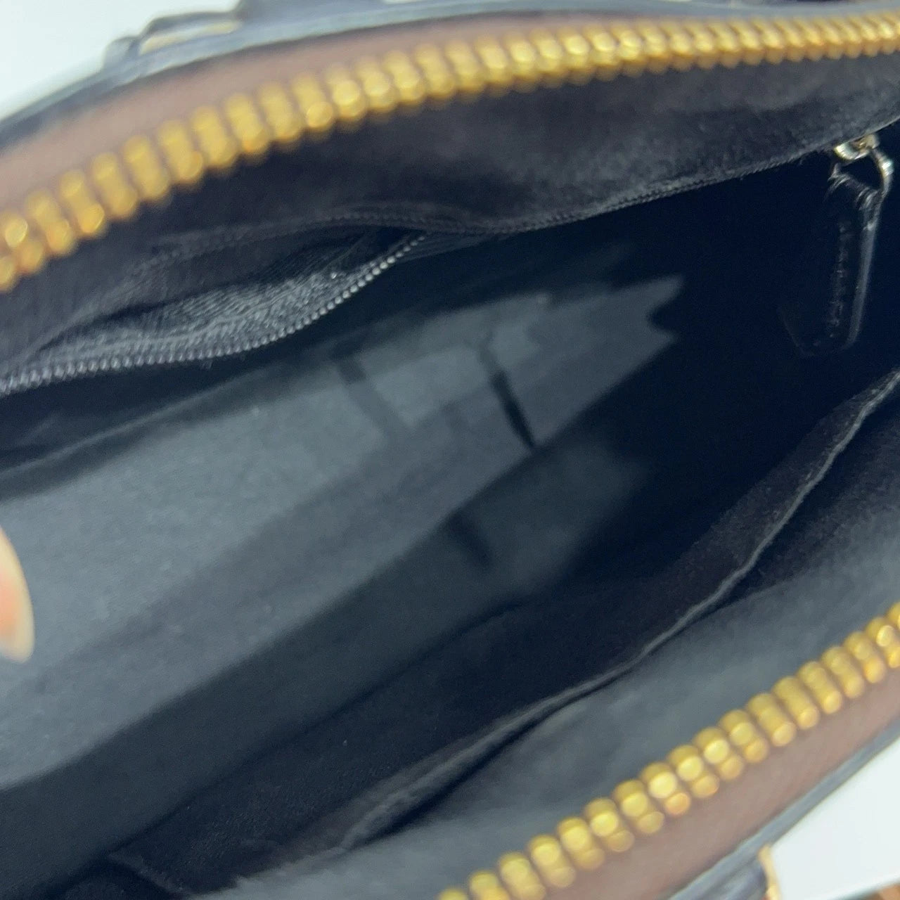 Coach Brown Canvas Monogram Shell Crossbody Handbag For Women