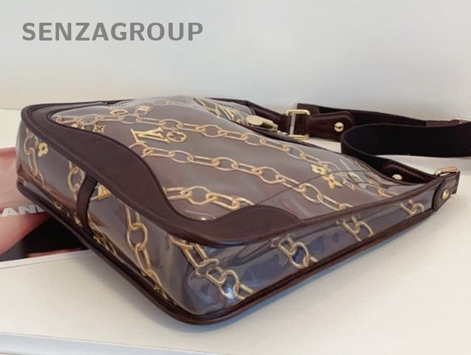 Louis Vuitton vintage Shoulder Crossbody Bag Brown Women