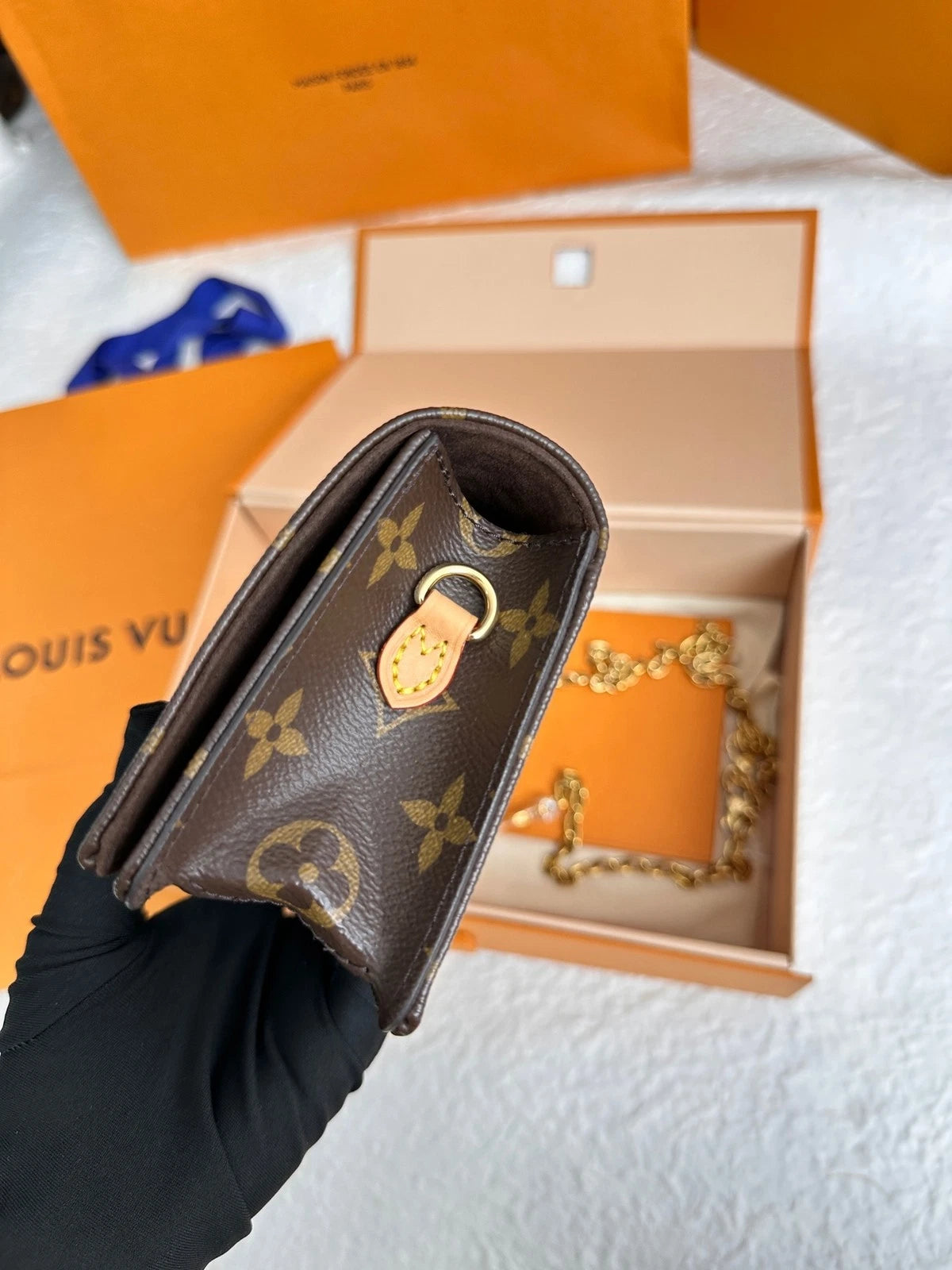 Louis Vuitton Lily WOC Leather Crossbody Bag For Women