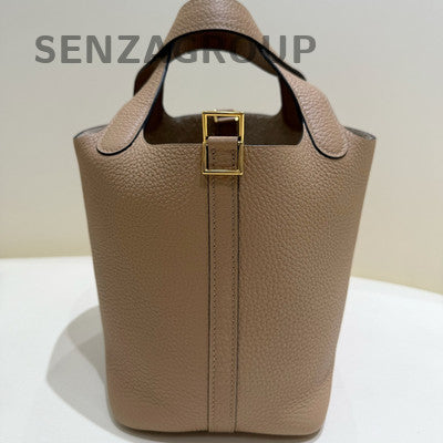 Hermès Picotin 18 Brown Gold Women's Classic Handbag