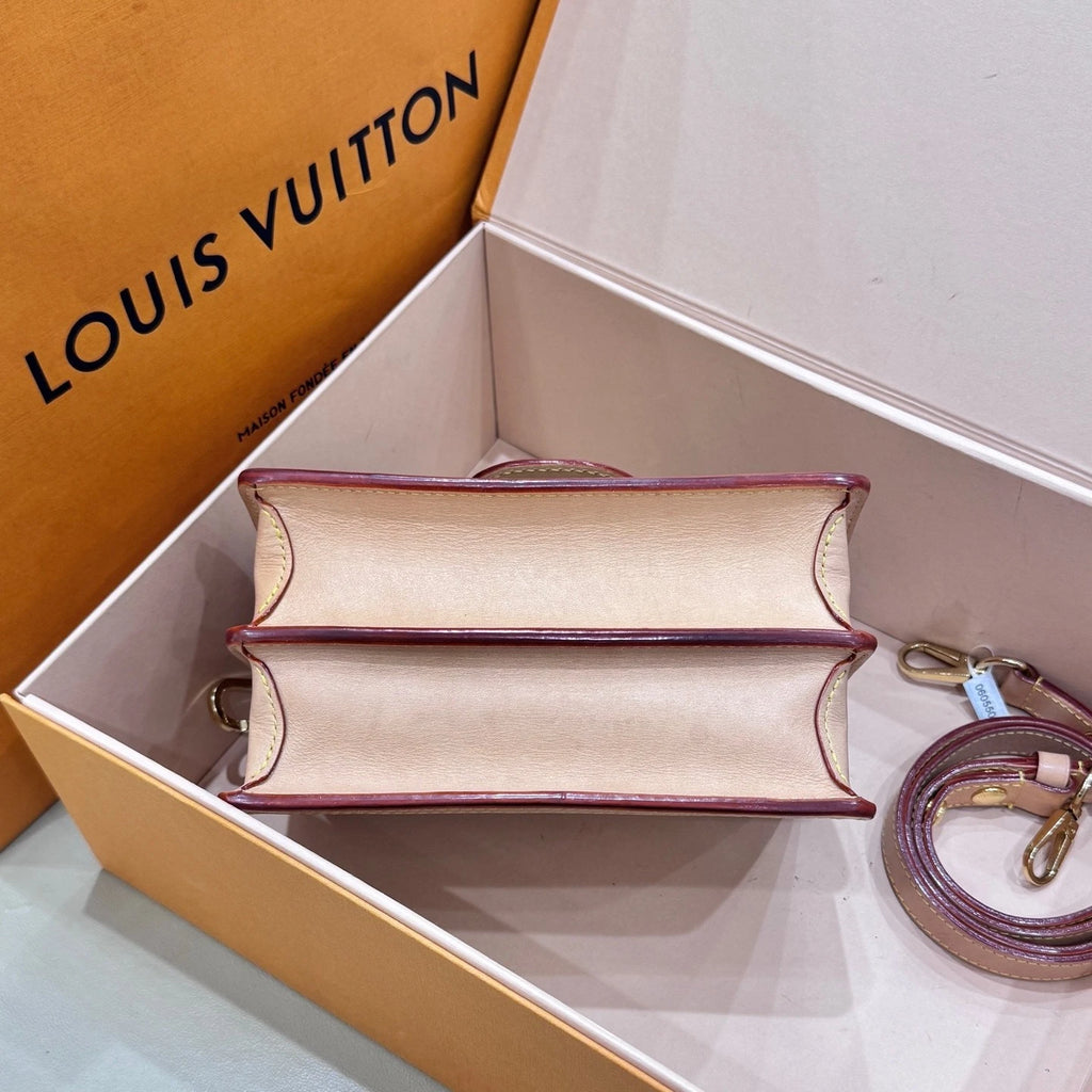 Louis Vuitton Daphne Classic Monogram Canvas Shoulder Bag For Women