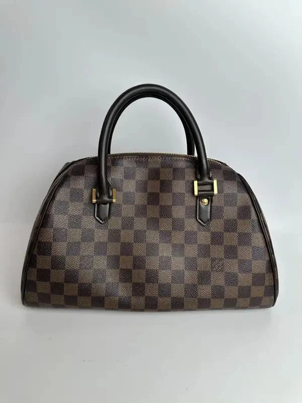 SJ0001 XP01647 Louis Vuitton top handle bag LV Damier Ebene pillow bag