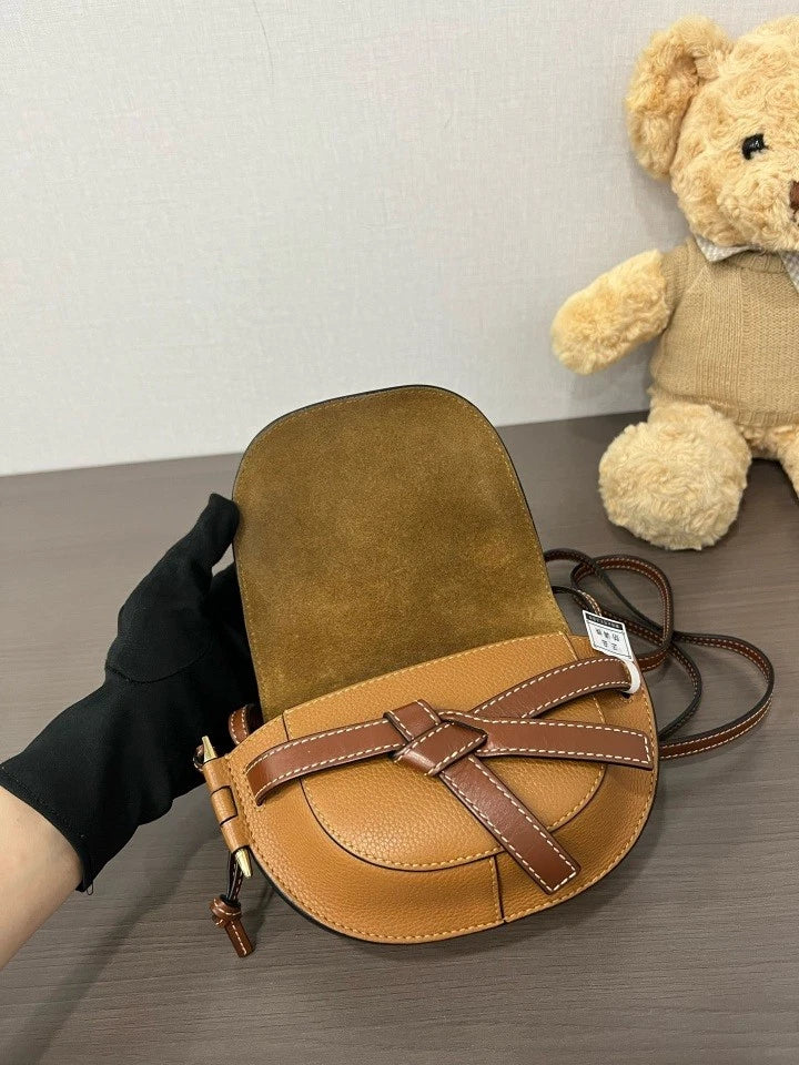 Loewe Mini Gate Saddle Crossbody Bag For Women