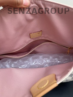 Louis Vuitton Damier Ebene Graceful MM Shoulder Bag Classic Women