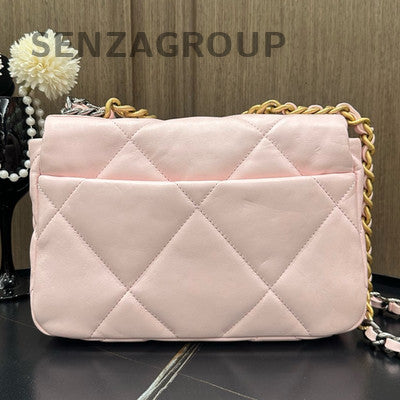 Chanel Quilted Chain Pink Gold Handbag - Classic Fashion Women's Bag