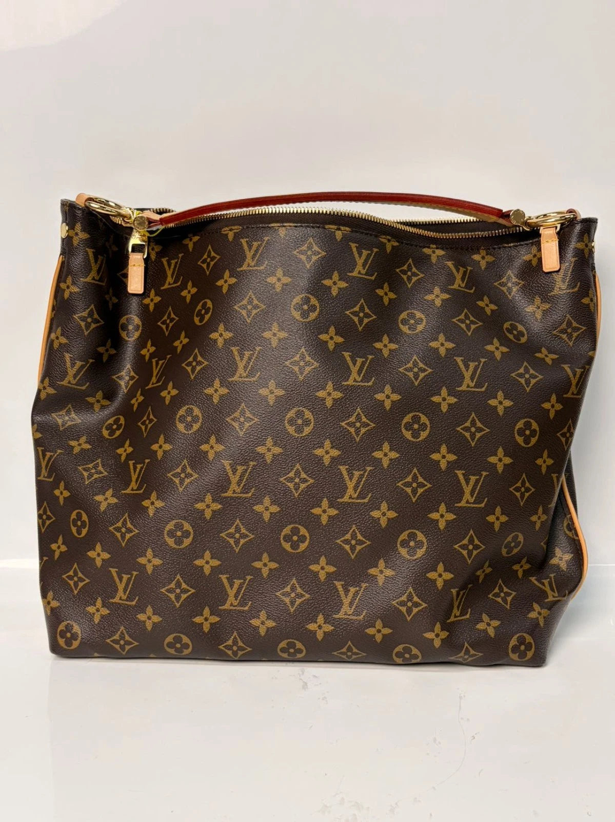SJ0001 Louis Vuitton sully GM Hobo Handbag in Monogram