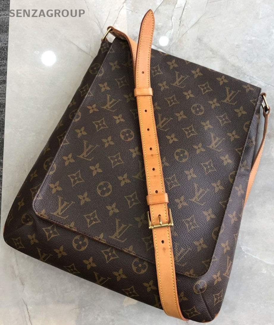 Louis Vuitton Musette GM Monogram Shoulder bag Women Brown Crossbody