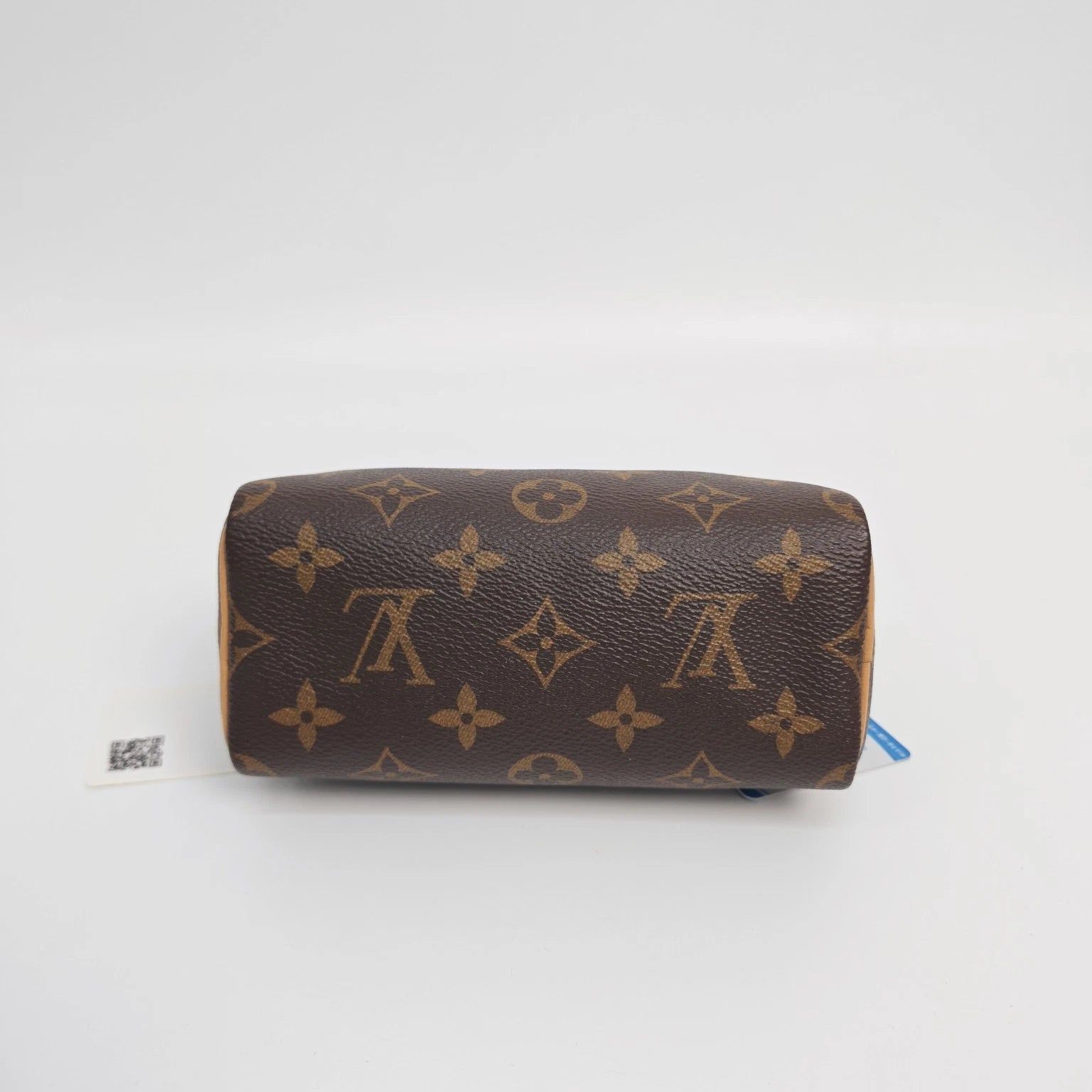 Louis Vuitton Speedy Nano Canvas Handbag Crossbody Bag Excellent