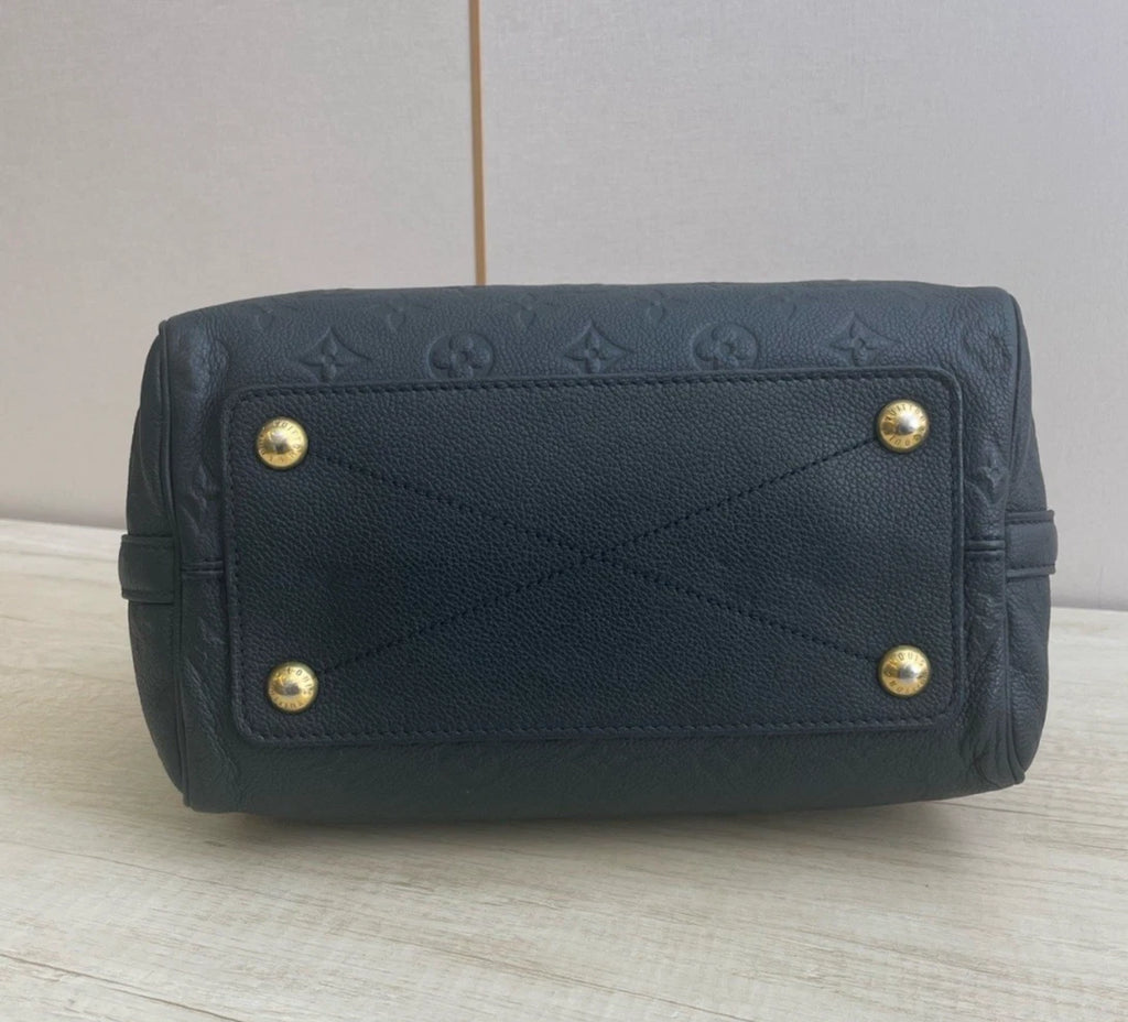 Louis Vuitton Speedy25 Monogram Calfskin Top Handle Bag Crossbody Bag Women
